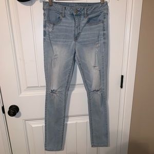 American eagle high rise Super stretch Jegging